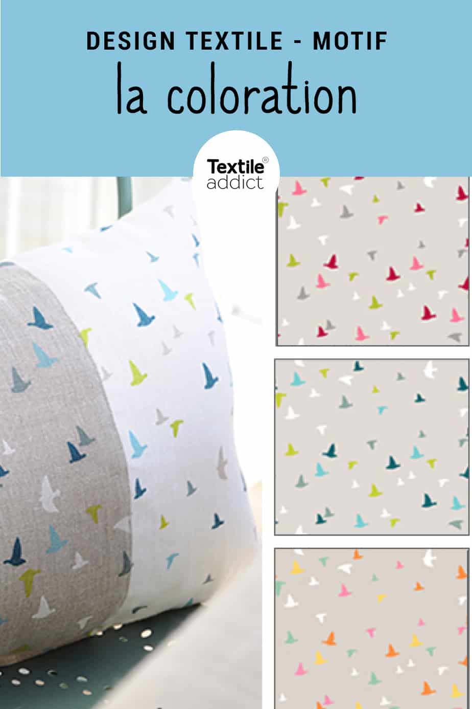 coloration motif textile