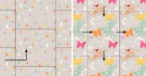 mise au rapport mise au raccord d un motif textile textileaddict