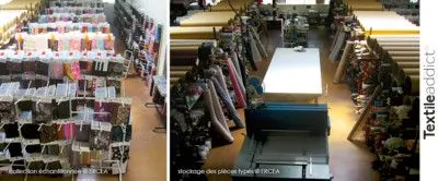 échantillonnage et production de collection de tissus imprimés