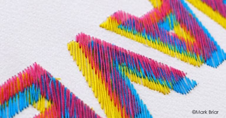 La typographie dans la creation textile textileaddict