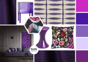 Deco l’ultra violet, la couleur ultra tendance_Textile Addict