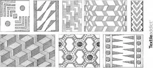 motifs textiles geometriques_Textile Addict