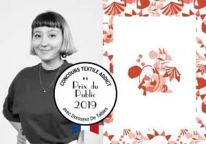 Prix du Public - designer textile Jeanne Guillet_TextileAddict