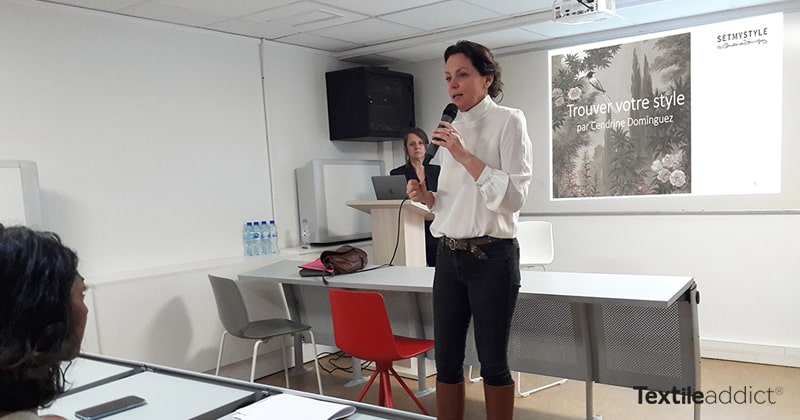 conference cendrine dominguez pour trouver son style _TextileAddict