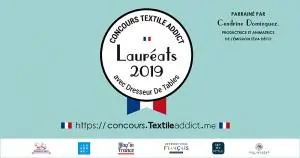 laureat 2019 concours Textile Addict