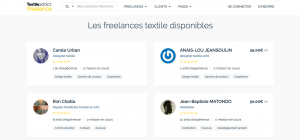 textile addict freelance