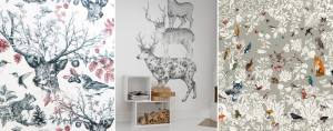 tendance Regne animal papier peint3_TextileAddict