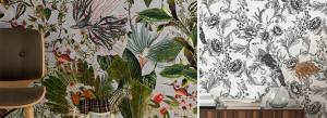 tendance Regne animal papier peint_TextileAddict