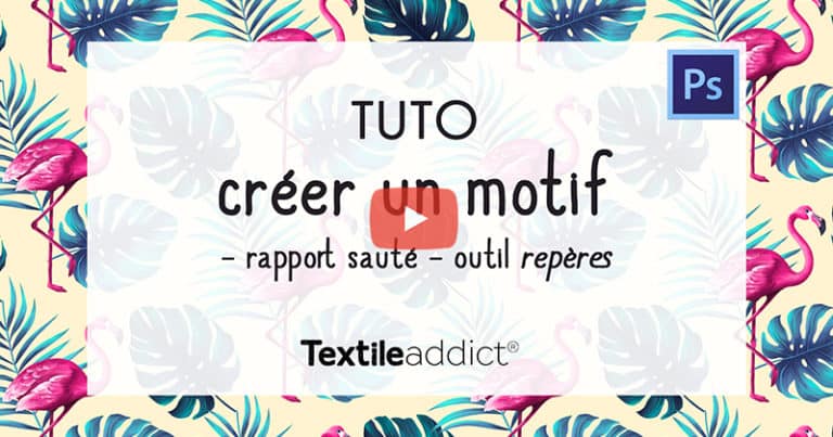 creer un motif rapport saute outil motif illustrator TextileAddict
