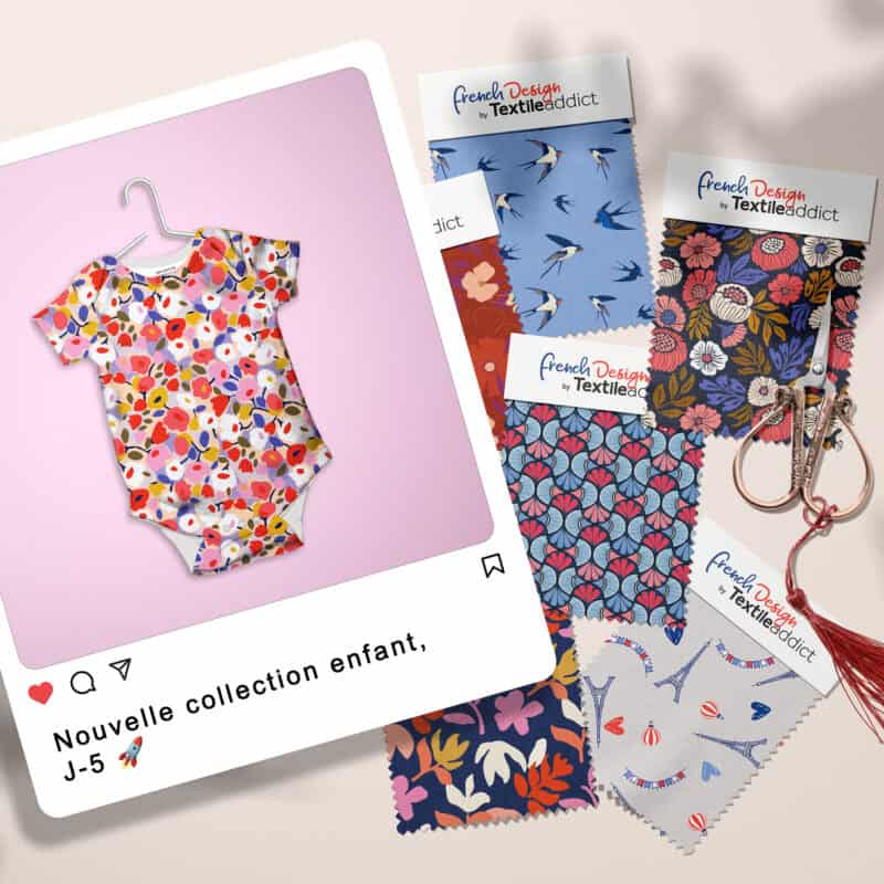 collection enfant french design by textile addict