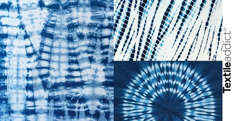 Teinture Textile Nuances de Bleu