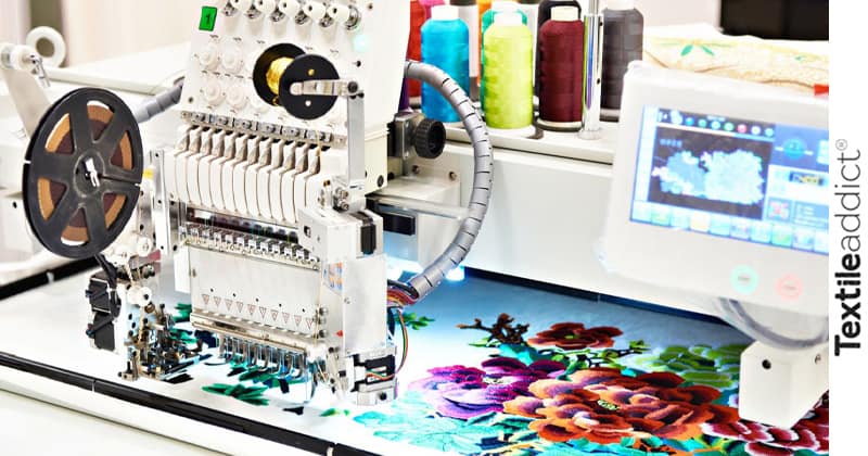 Broderie industrielle : les étapes de création d'un motif brodé sur tissu ou vêtement - Textile Addict