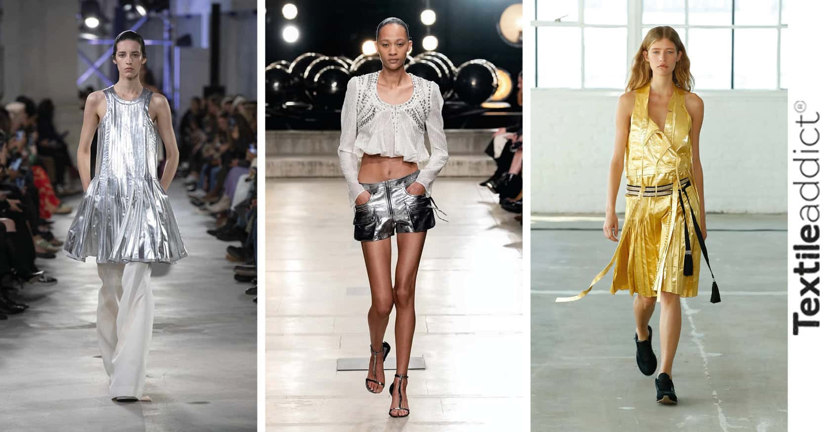 tendances fashion week printemps ete 2023 chic en metallique_TextileAddict