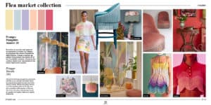 Les 5 tendances textile mode et deco ete 2024 textileaddict Flea Market