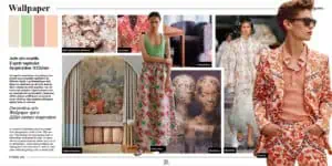 Les 5 tendances textile mode et deco ete 2024 wallpaper textileaddict