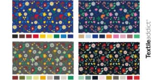 Comment utiliser des gammes de couleurs dans son motif textileaddict