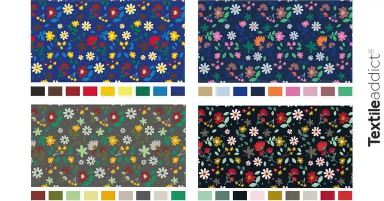Comment utiliser des gammes de couleurs dans son motif textileaddict