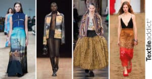 tendances hiver 2024 fashion week motif paysage