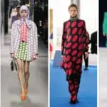 hiver 2023-2024 fashion week motifs pois
