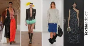 tendances hiver 2024 fashion week plume
