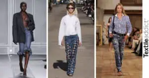 tendances fashion week denim ete 2024 Textile addict