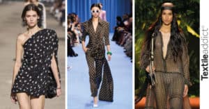 tendances motif pois Textile addict