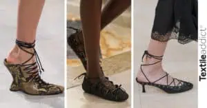 chaussure corset a la fashionweek 2025 TextileAddict