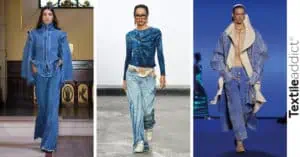 demin la tendance fashion week 2025 TextileAddict