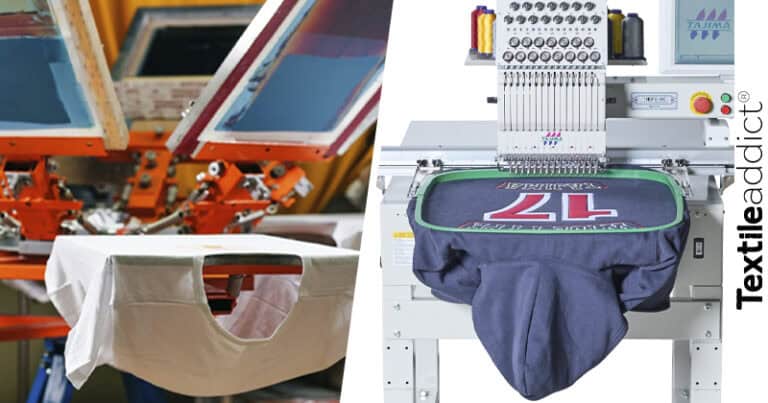 Serigraphie ou broderie textileaddict