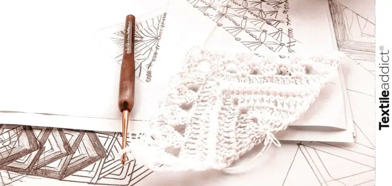 projet en cours d'un ouvrage avec la technique du crochet