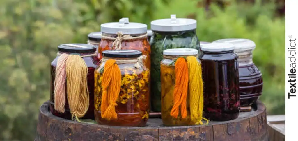 Teinture végétale avec plantes naturelles