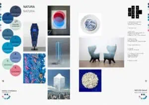analyse des dernières tendances couleurs intitulés Natura pour l'hiver 2026-2027