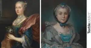 histoire du bleu dans la mode