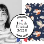 laureat etudiant concours textile addict 2026