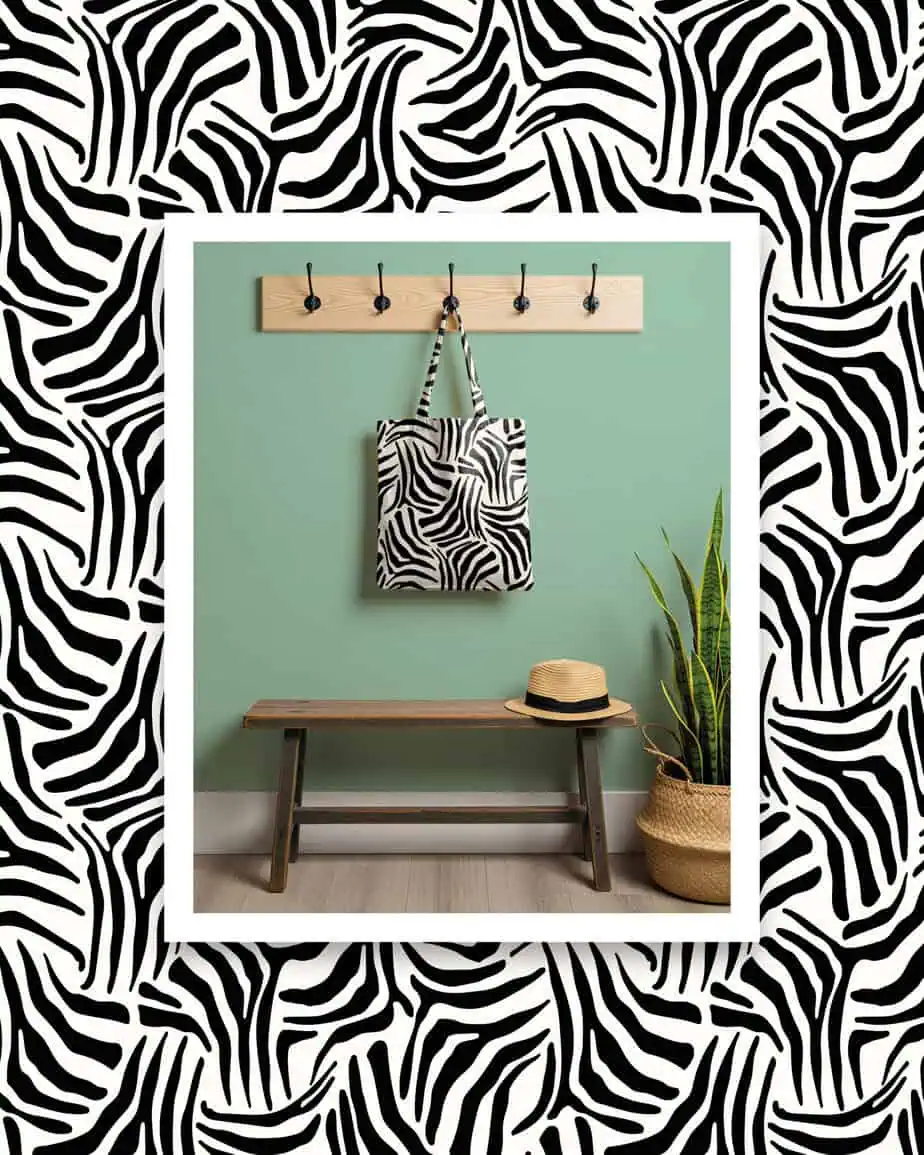 mockup starter bundle vêtement mode déco et accessoires avec ton motif tendance