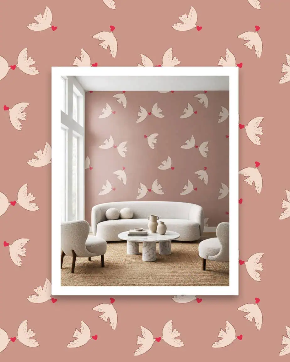 mockup starter bundle wallpaper avec ton propre motif